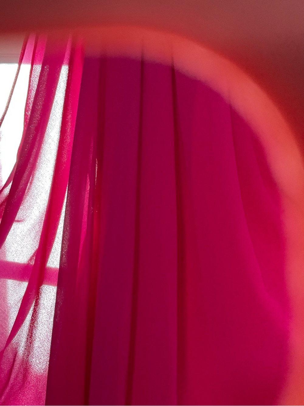 Ralph Lauren Fuchsia One-Shoulder Dress - Picture 7 of 8